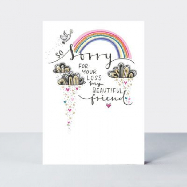 Wenskaart So Sorry for your Loss. 