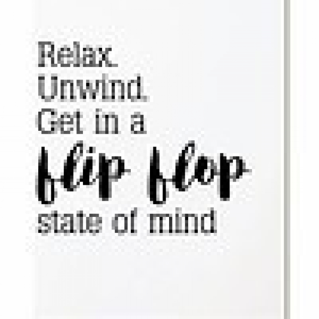 Ansichtkaart Relax. Unwind. 